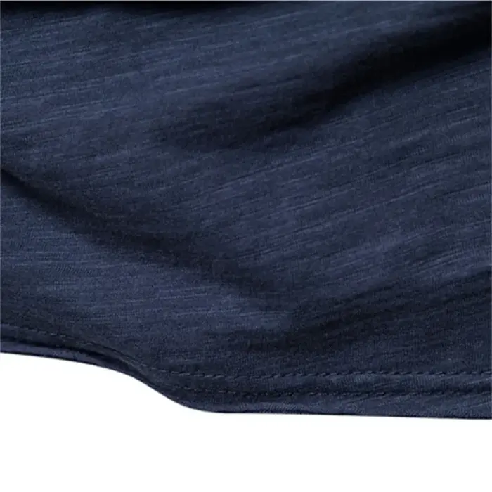 Marque qualité 100% coton hommes T-shirt col en v Design de mode coupe ajustée solide mâle hauts t-shirts à manches courtes