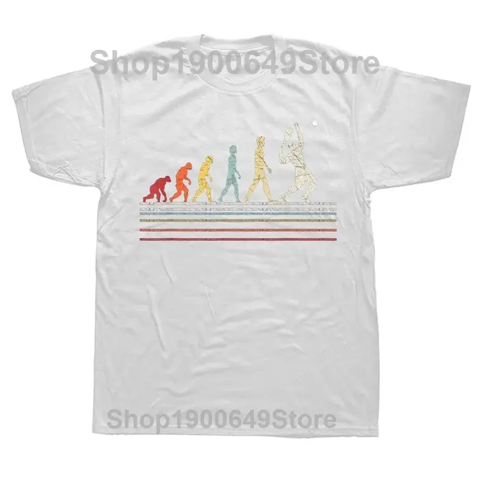 Drôle Tennis battement de coeur t-shirts Style d'été graphique coton Streetwear à manches courtes joueur