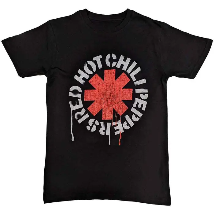 T-shirt Red Hot Chili Peppers Scribble Asterisk Band