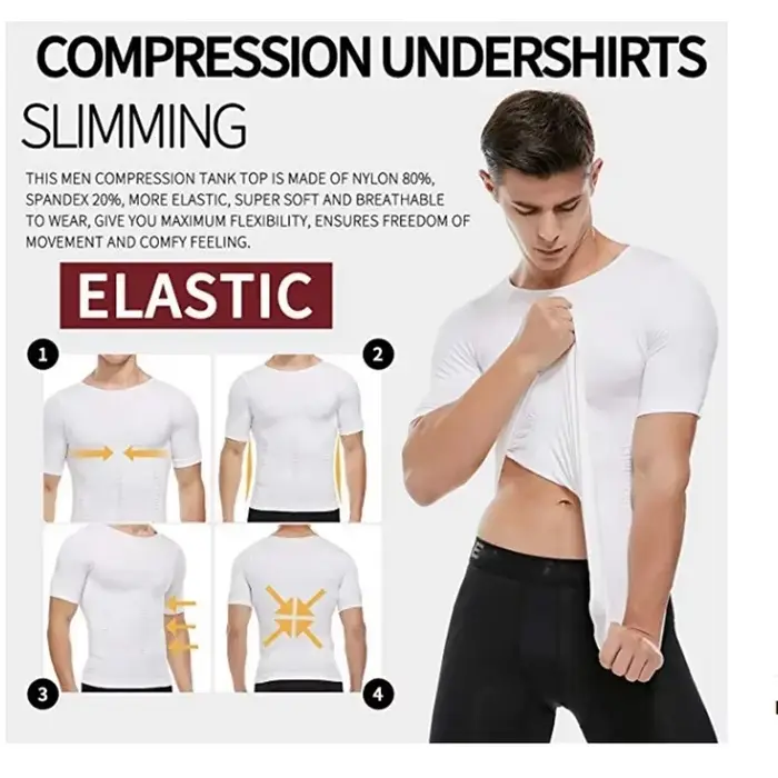 T-shirt amincissant pour homme