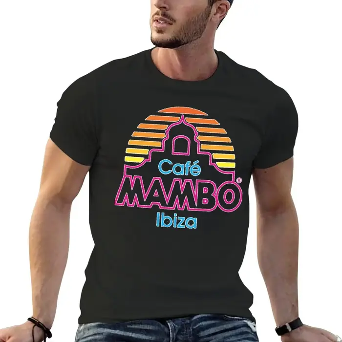 T-shirt Mambo Ibiza pour hommes, vêtements Hiphelicopter, chemise à séchage rapide, médicaments, imp