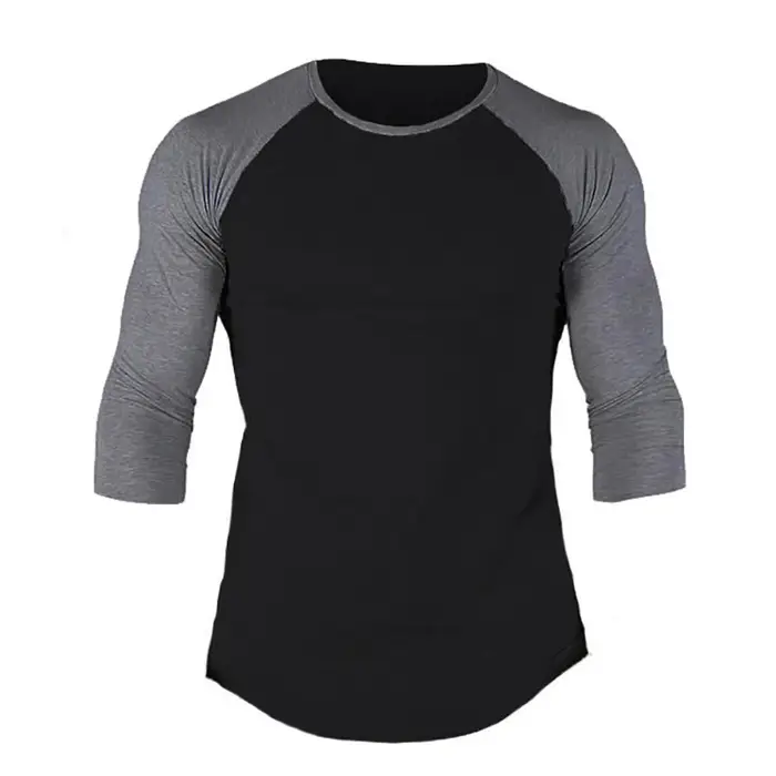 T-shirt à manches trois-quarts pour hommes