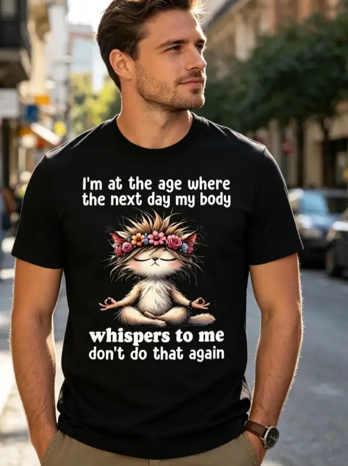 T-shirt graphique Best Cat Dad Ever