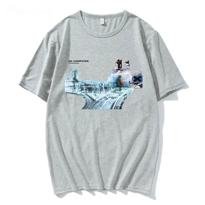 Radiohead-T-shirt Hip Hop pour hommes et femmes