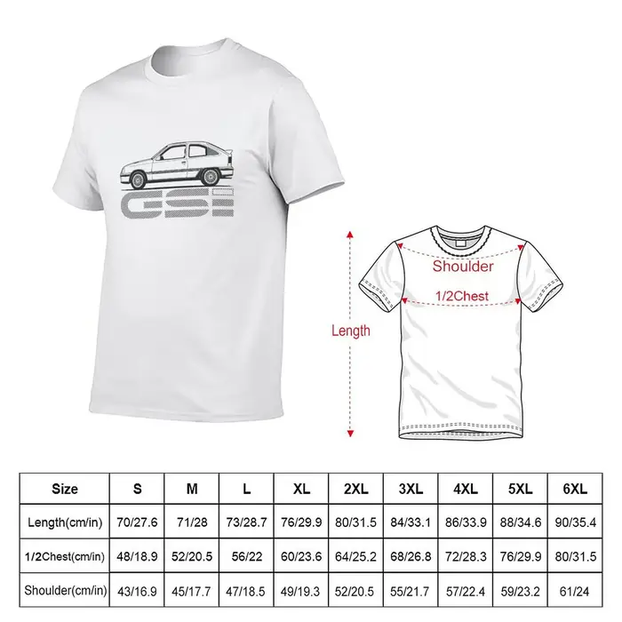 t Kadett t GSI chemise T-Shirt homme graphiste (3/3) chemise homme