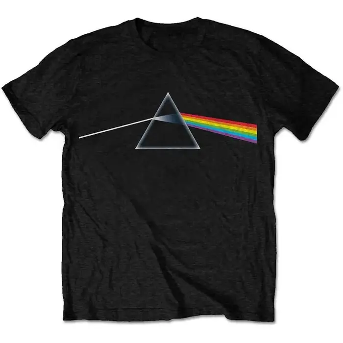 T-shirt ample à manches courtes pour hommes et femmes, imprimé graphique de l'album Pink Floyd Dark 