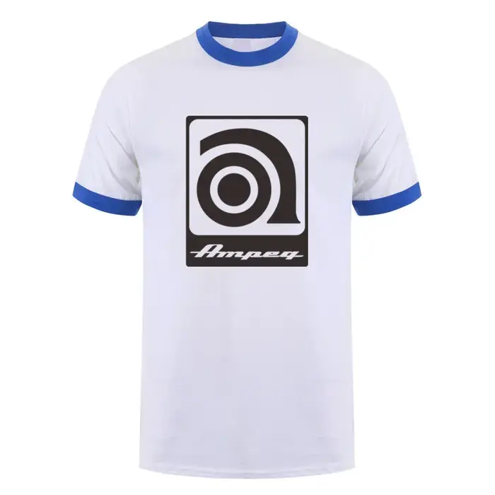 Ampeg musique Logo t-shirt hommes coton été à manches courtes drôle hauts t-shirt LH-338