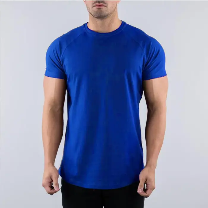 Hommes été maigre T-Shirt style décontracté à manches courtes