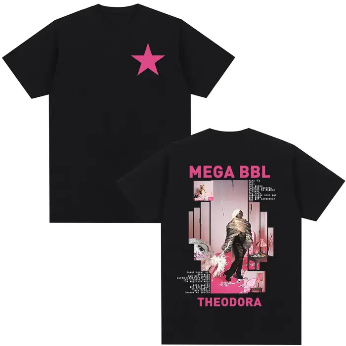 T-shirt Rapper Theodora Mega Bbl Album pour Hommes et Femmes