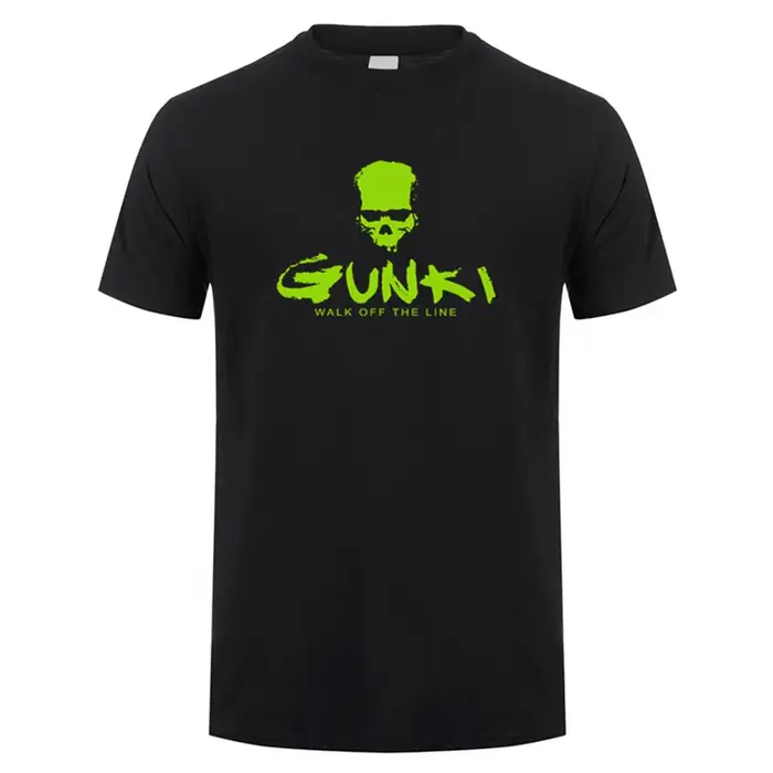 Gunki Hommes T Shirt Été Casual Manches Courtes Économie Mans Cool Y-Gunki Tshirt LH-099