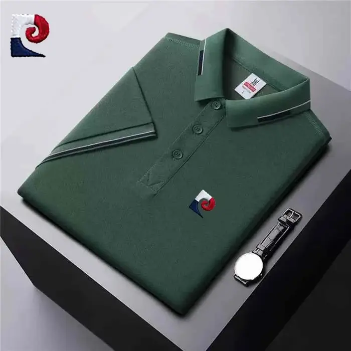 Nouveau polo à manches courtes de haute qualité pour hommes
