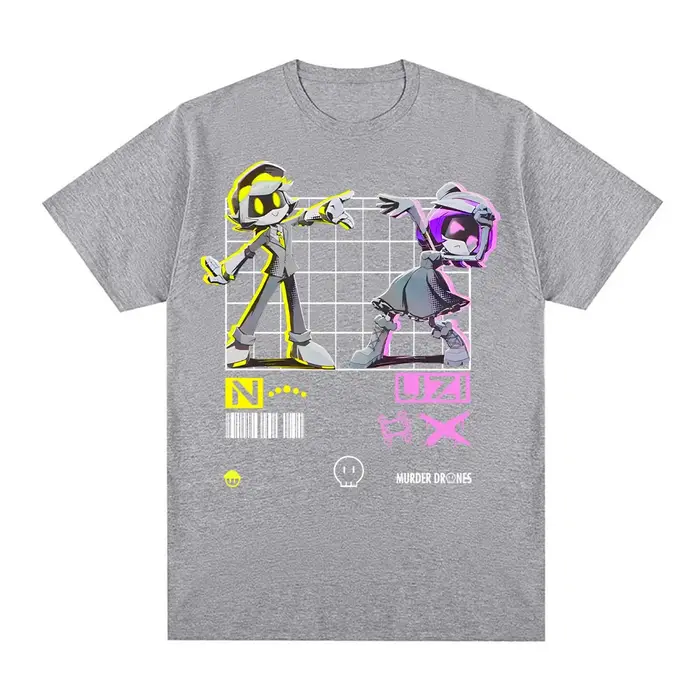 MURDER DRONES T-SHIRT 2026 nouveau identique au site officiel