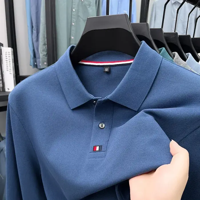 T-shirt à col pour hommes