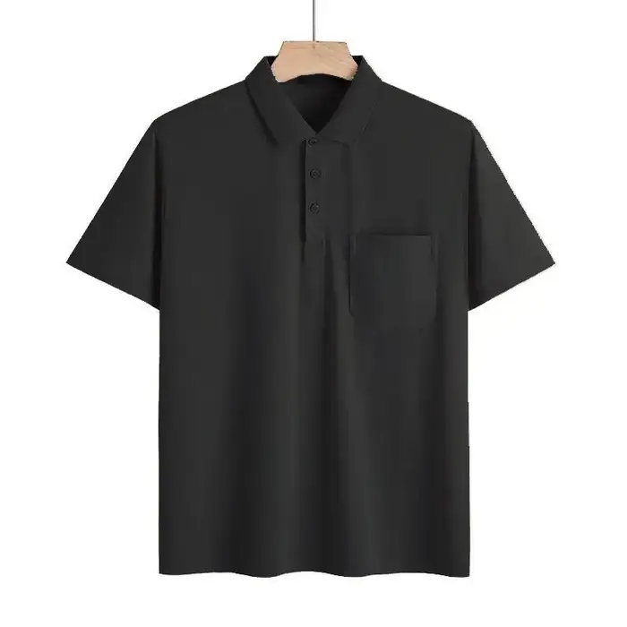 Polo gris pour homme, décontracté