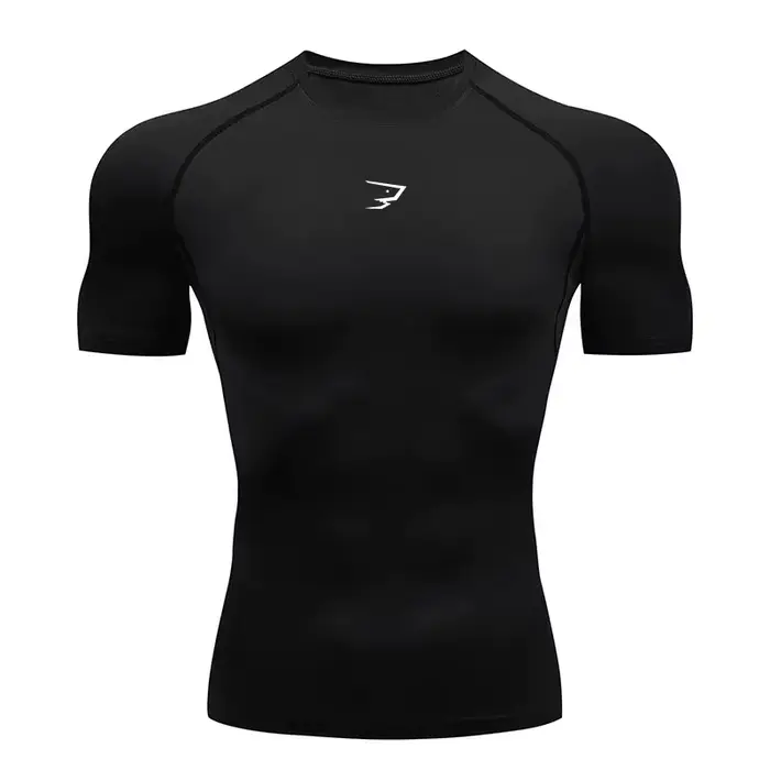 T-shirt de compression à manches courtes pour homme