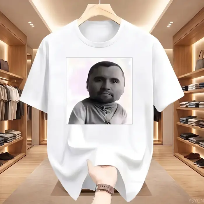 T-shirt graphique drôle Charlie Kirk Baby Face Meme pour hommes et femmes