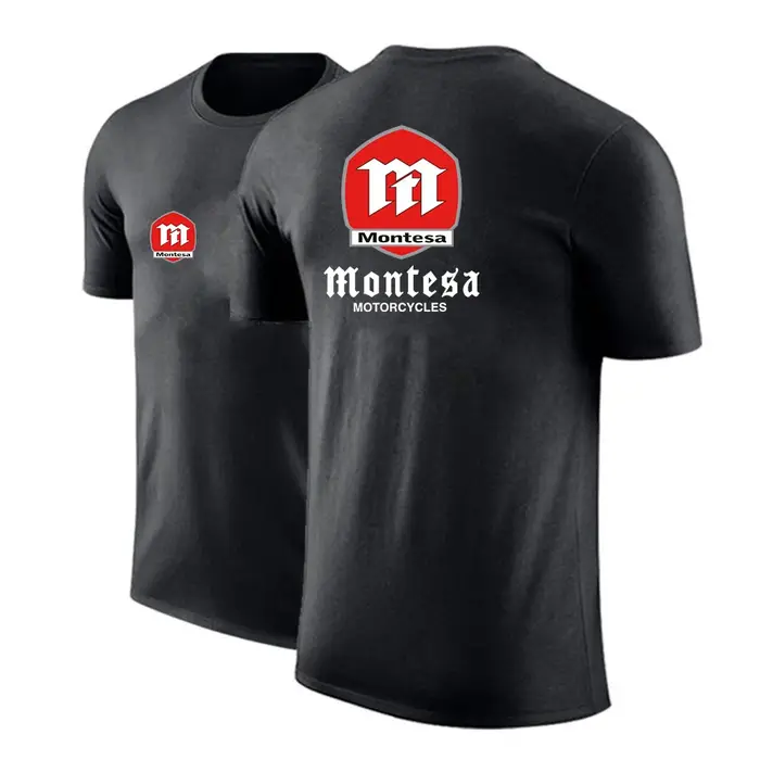 2025 nouveaux hommes Montesa moto impression mode classique confortable décontracté coton T-Shirt ét
