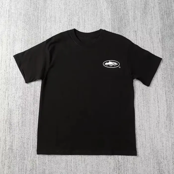 T-shirt imprimé bateau à manches courtes