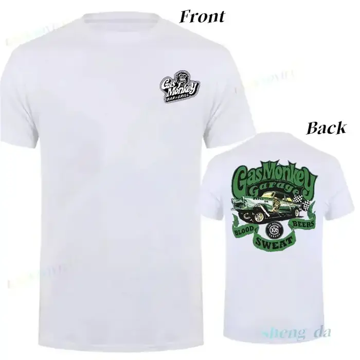 Camiseta Gas Monkey Garages Classics T-shirt à manches courtes pour hommes
