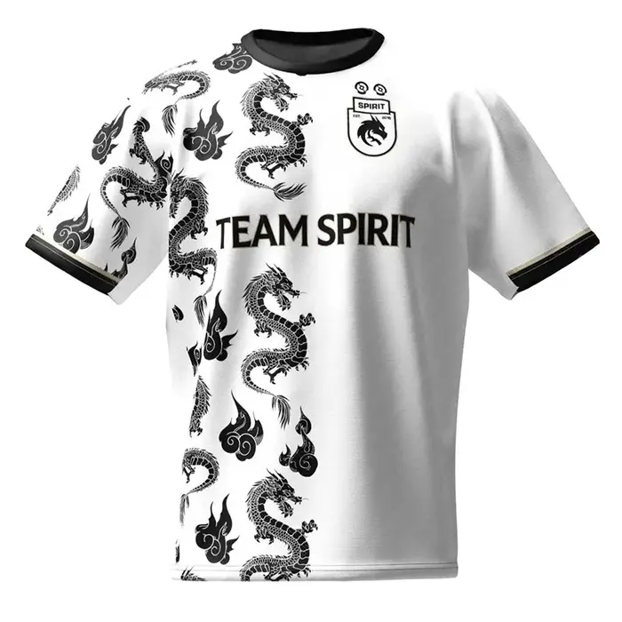 T-shirt en jersey Team Spirit avec nom personnalisé