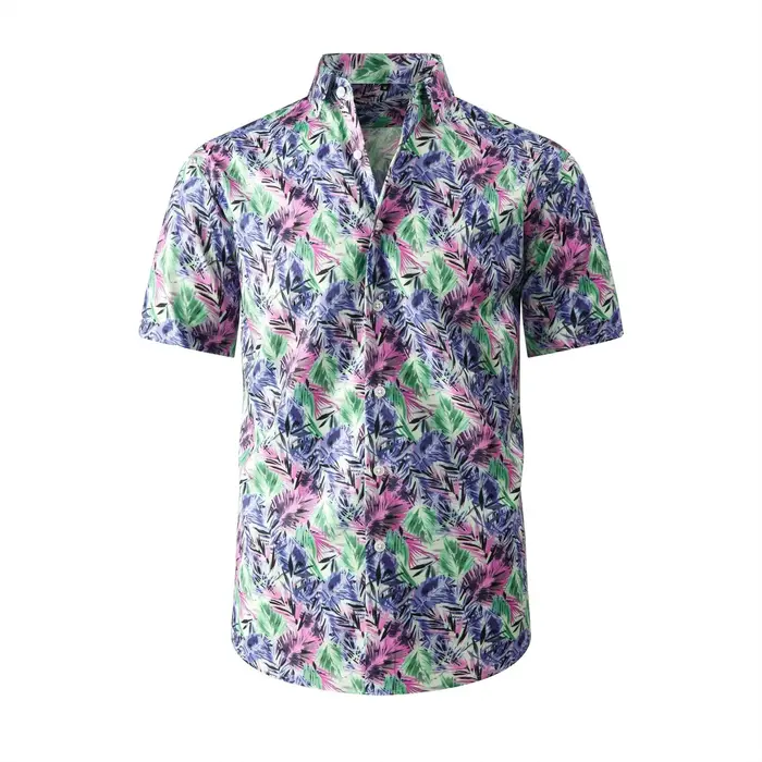 Chemise de plage hawaïenne pour homme