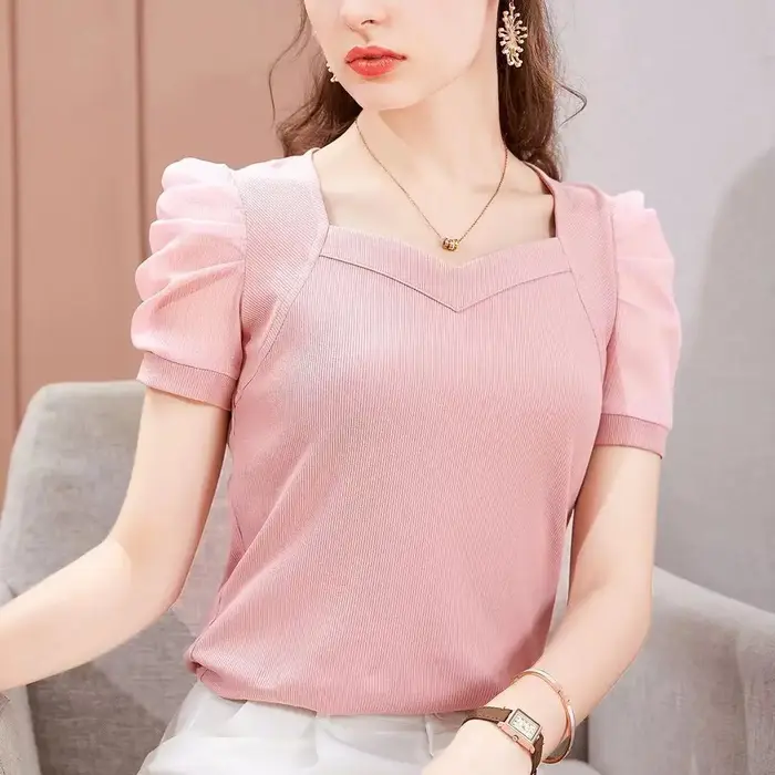 T-shirt à manches courtes pour femme