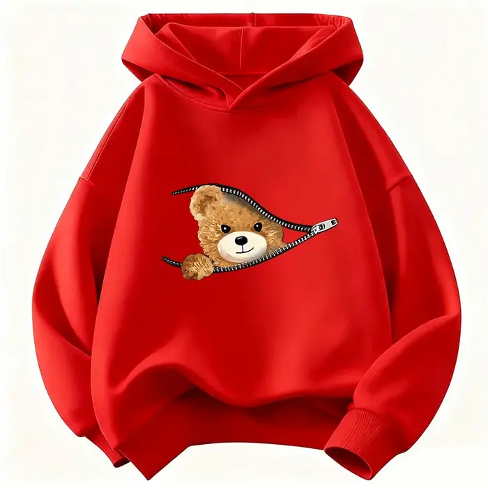 Sweat-shirt à capuche amusant pour enfants