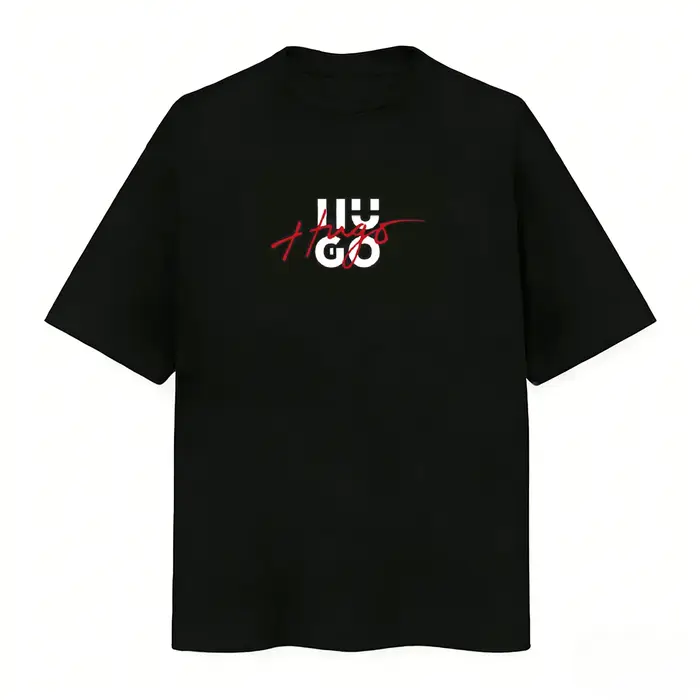 T-shirt Homme Décontracté Ample à Manches Courtes en Coton Pur, Tendance Rétro Haut de Gamme Personn