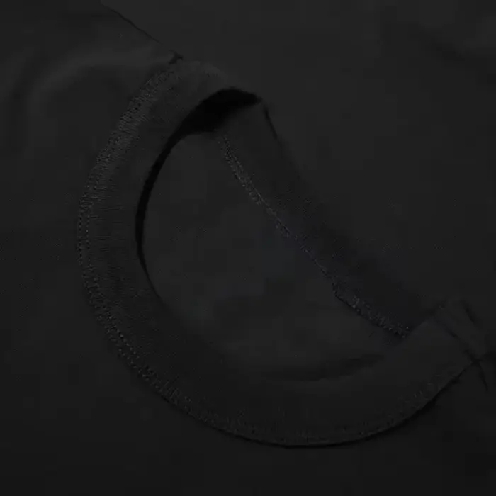 Marron blanc Look exportation qualité T-shirt à manches courtes décontracté couleur unie Couple femmes haut hommes