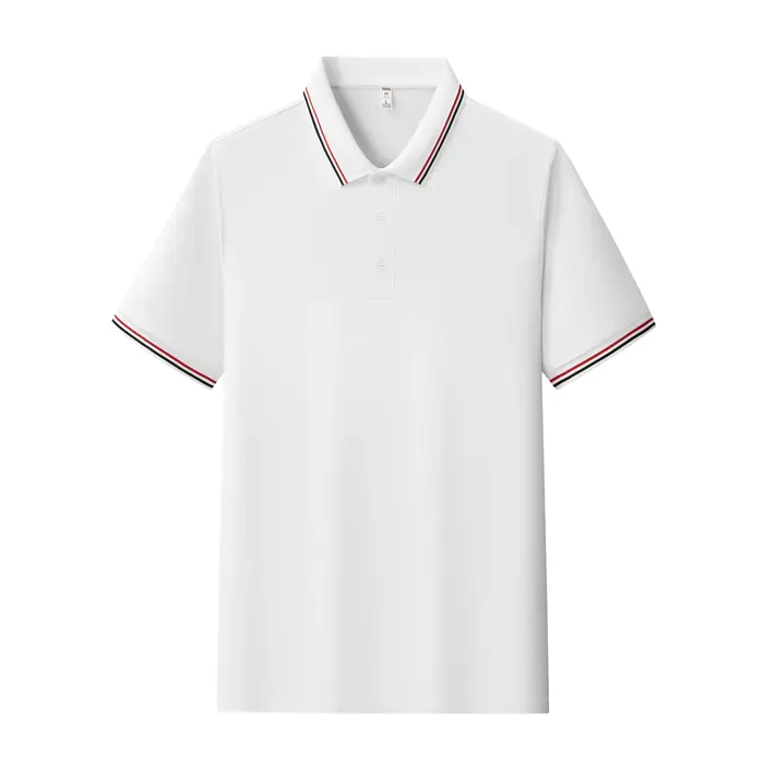 T-shirt à col polo à manches courtes