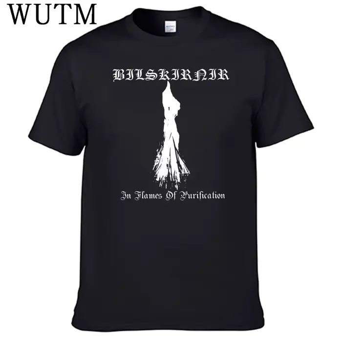 Nouveau t-shirt Bilskirnir 100% coton pour hommes