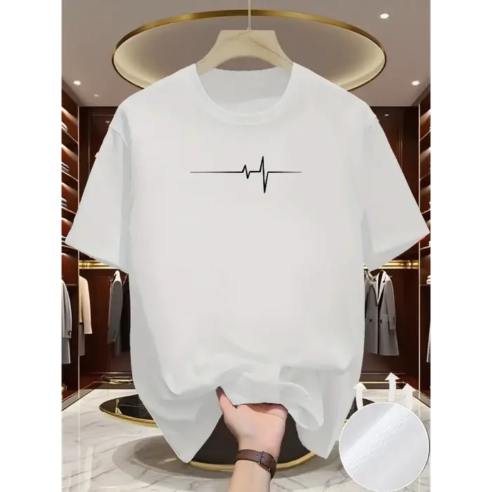 T-shirt homme style simple
