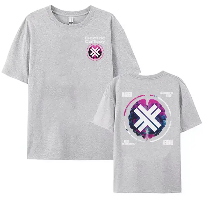 T-shirt unisexe en coton à manches courtes