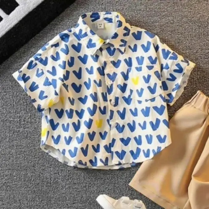 T-shirt d'été à manches courtes pour garçons