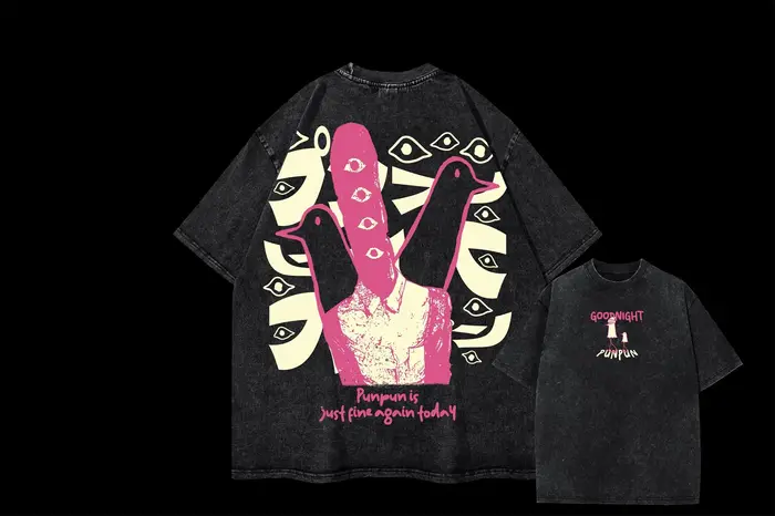 GOODNIGHT PUNPUN graphique T-shirt pour hommes femmes vêtements T-shirt été à manches courtes t-shir