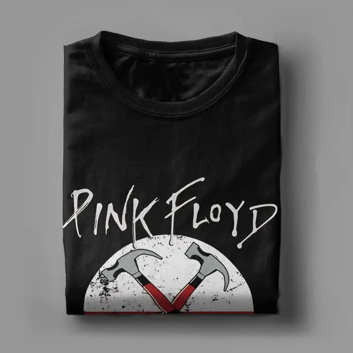 T-shirts pour hommes P-Pink Floyds Hammer Pink