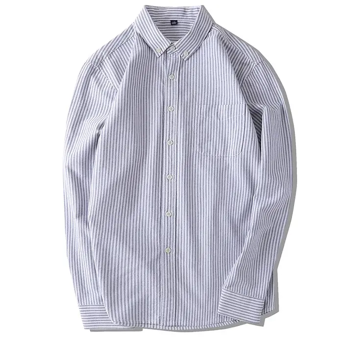 Chemise en coton Oxford pour hommes