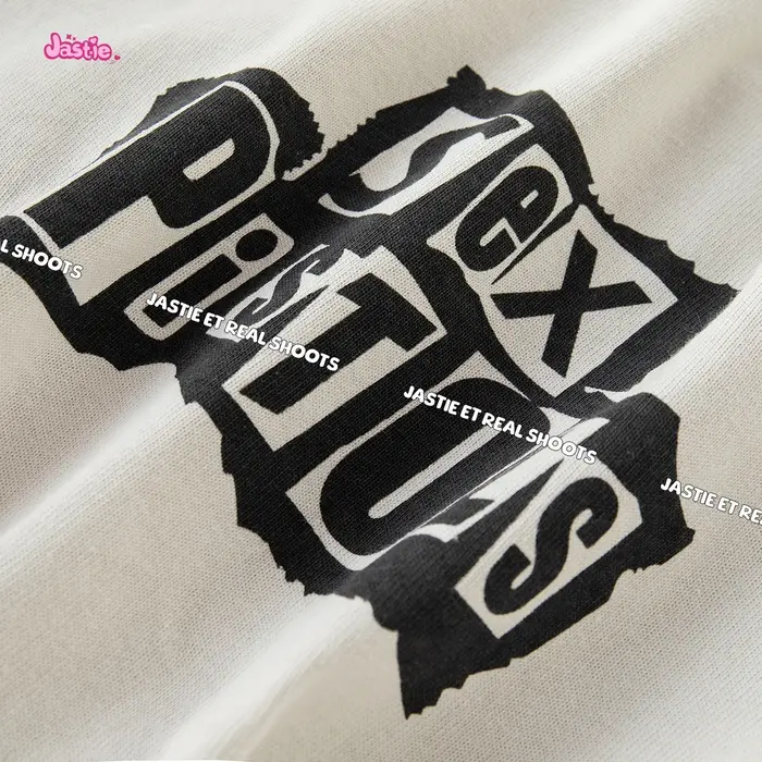 T-shirt manches courtes col rond femme, vintage, lettre graphique, court, décontracté, rétro, classi