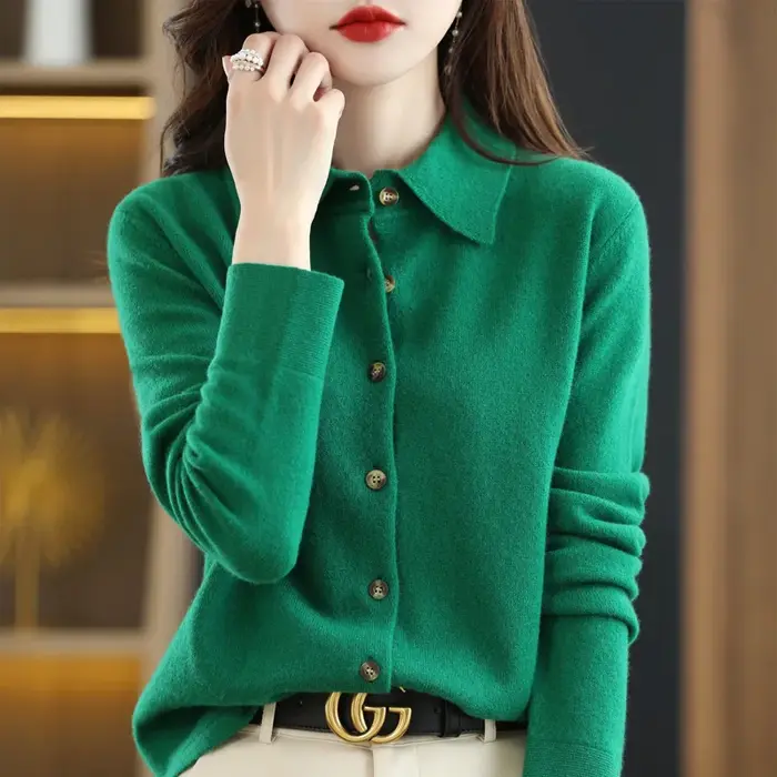 Pull en laine mérinos pour femme