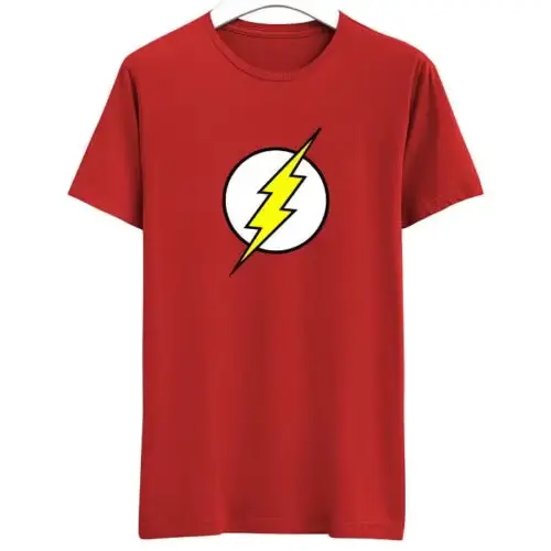 T-shirt Rains Flash pour homme, haut de film officiel classique