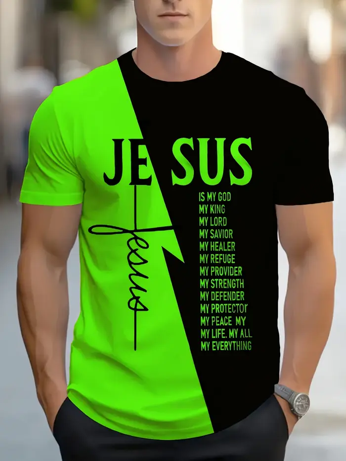 T-shirt col rond pour hommes