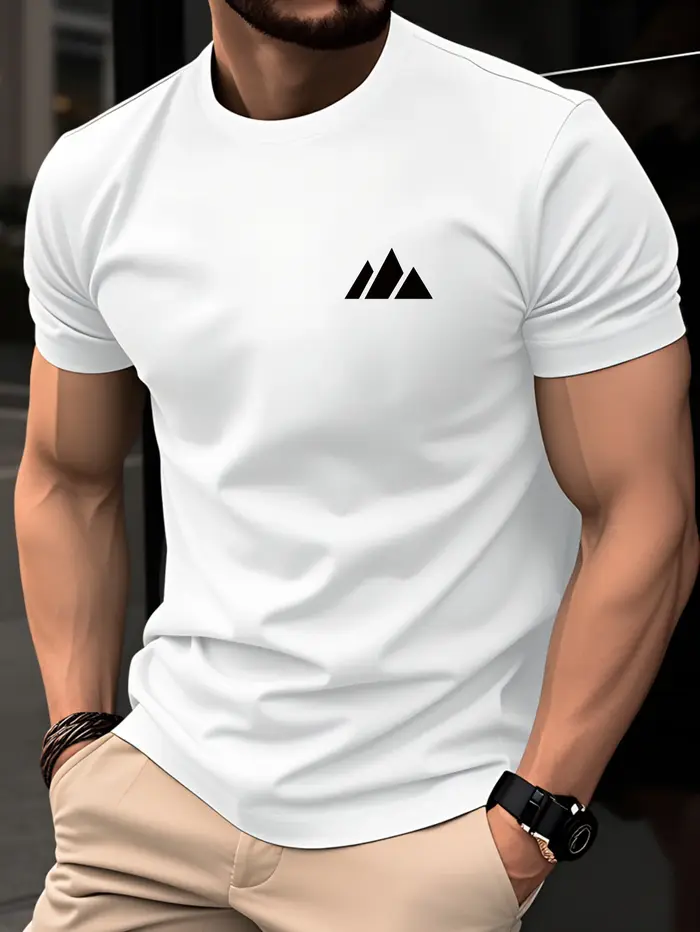 T-shirt pour homme 100% coton