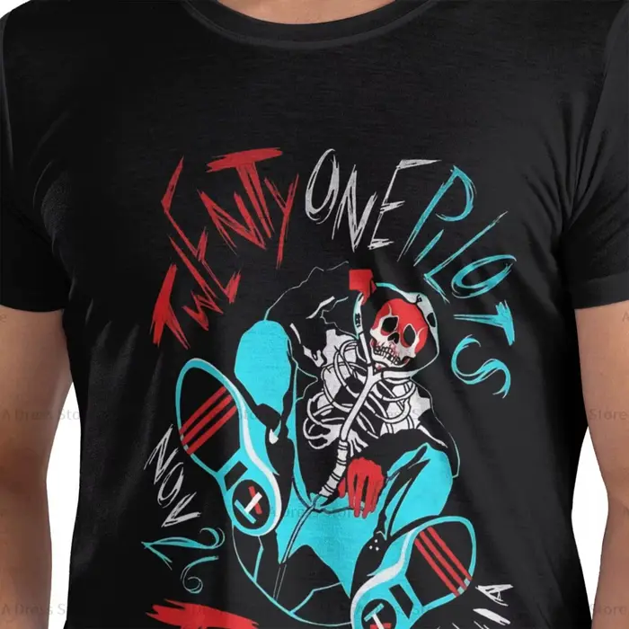 Twenty One Pilots T-shirt col rond pour hommes