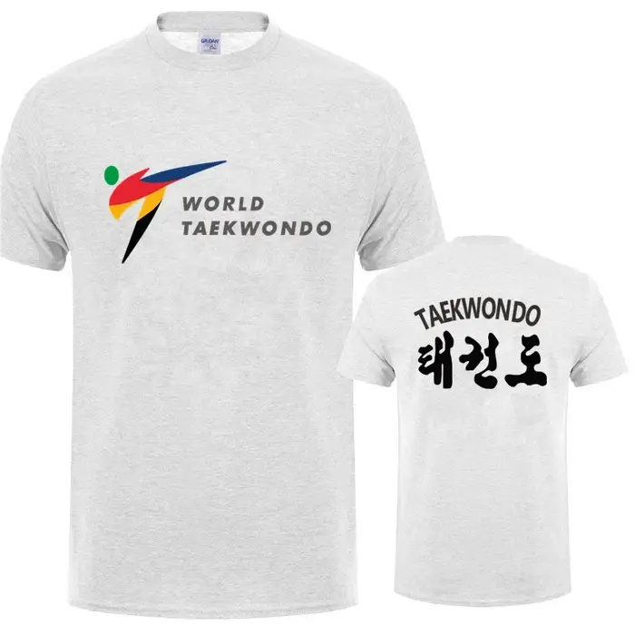 WTF T-shirt Taekwondo Federation pour hommes