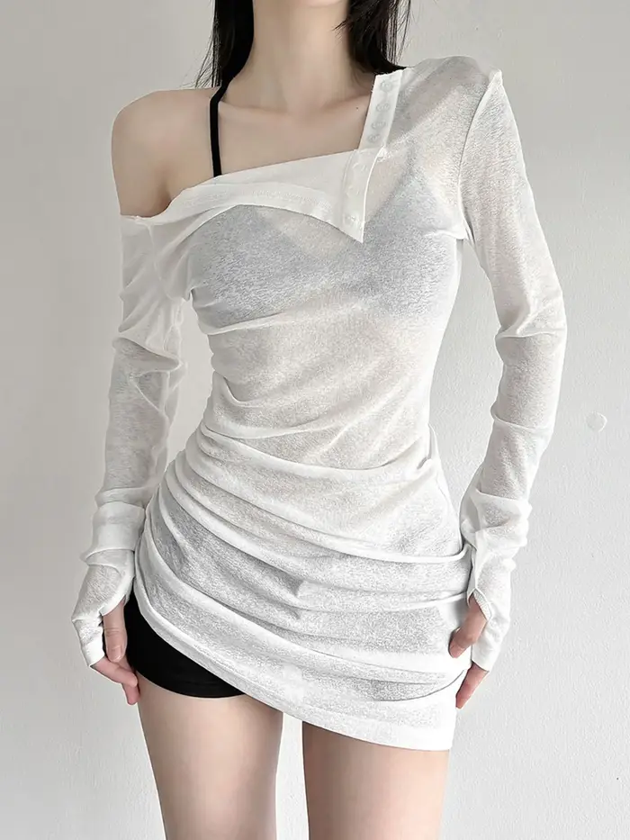 T-shirt à manches longues pour femmes