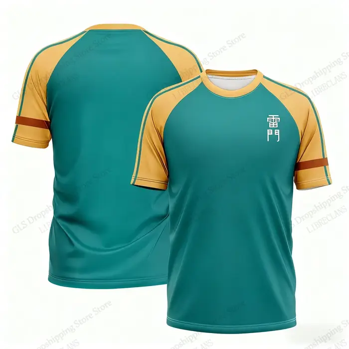 T-shirt Anime Inazuma Eleven imprimé 3D pour hommes et femmes