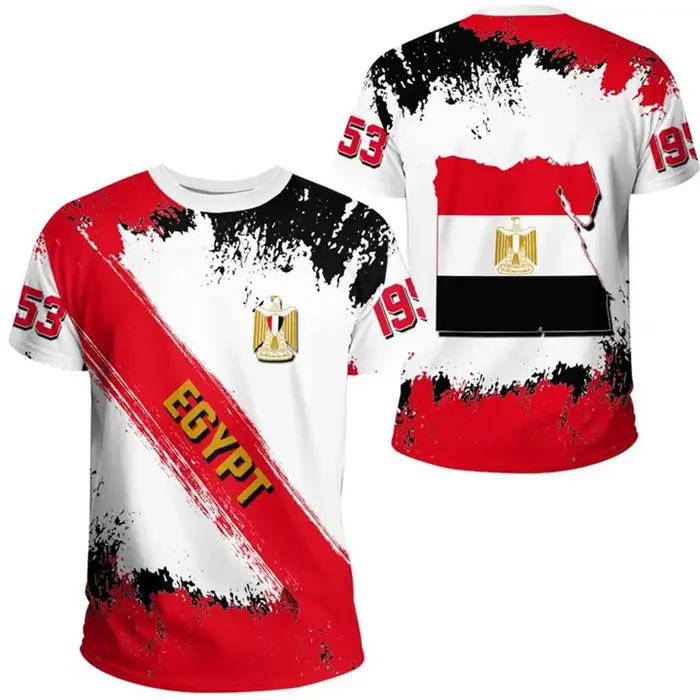 T-shirt à manches courtes et col rond pour homme