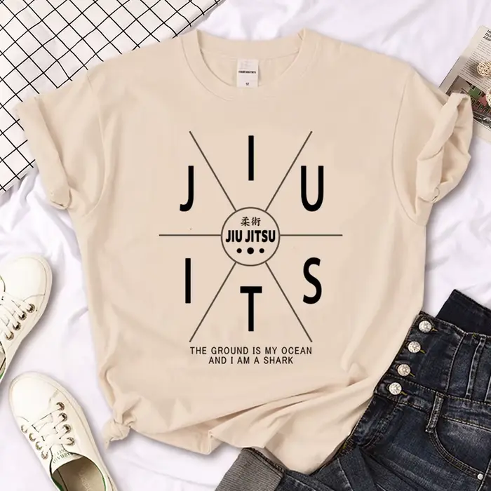 Jiu Jitsu t-shirts femmes streetwear t-shirts femme drôle vêtements graphiques