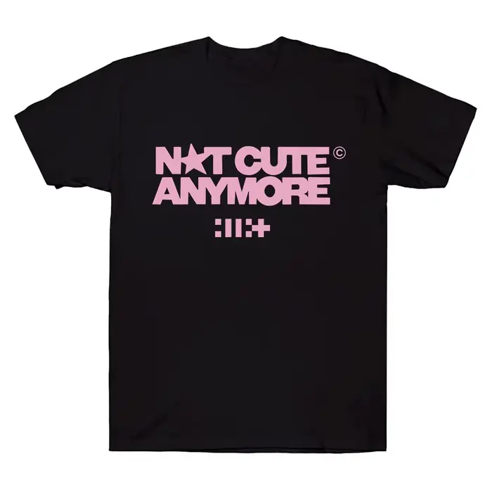 T-shirts Kpop 2026 « Not Cute Anymore » – T-shirt de groupe
