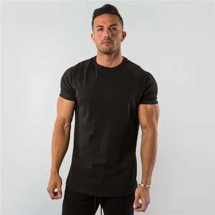 MRMT 2026 Nouveau T-shirt Homme Couleur Unie Lisse Haut de Gamme Fitness T-shirt Homme Manches Court